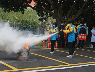 防患于未“燃”，鸿客集团河源公司开展2021年度消防应急演练